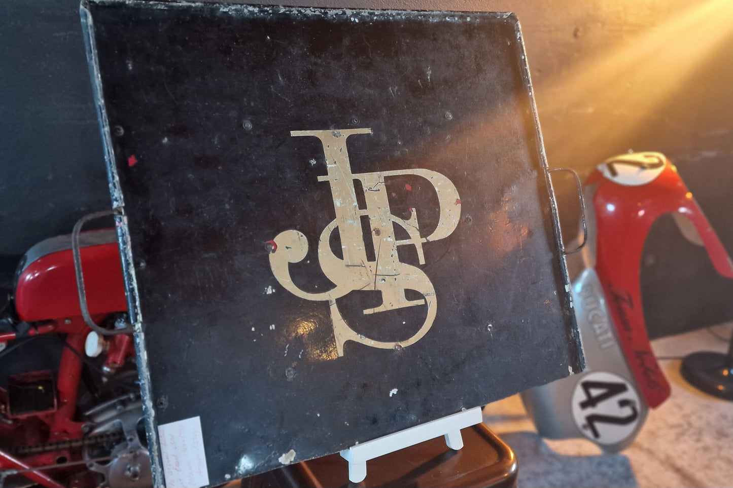 Lotus John Player Special pitboard - Amazing history.